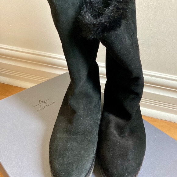 Aquatalia suede winter boots, size 8.5 - Picture 5 of 11